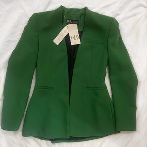 ZARA Green Blazer